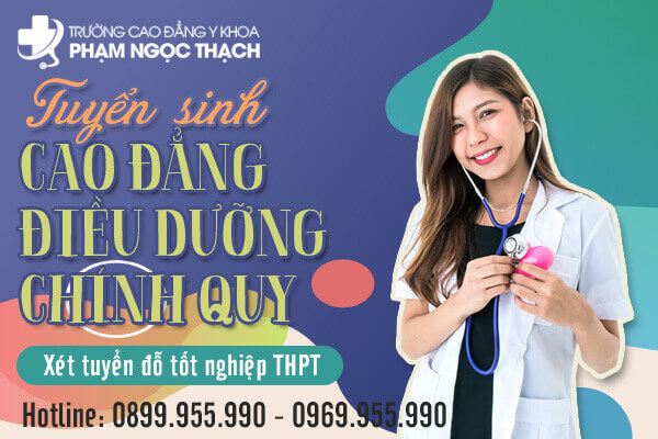 Tuyển sinh Cao đẳng Điều dưỡng chính quy xét học bạ